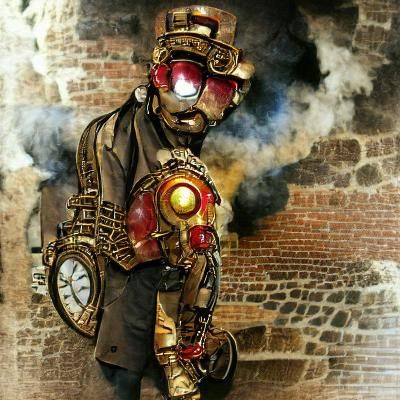 Steampunk Iron Man