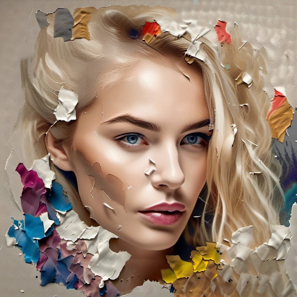 La D chirure Woman s Damaged Portrait AI Generated Artwork la-d-chirure-woman-s-damaged-portrait-ai-generated-artwork