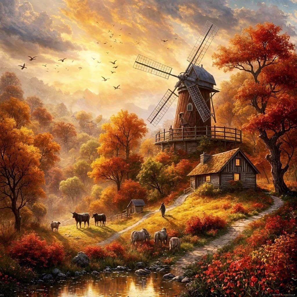  Bucolic Autumn  by @Pazz