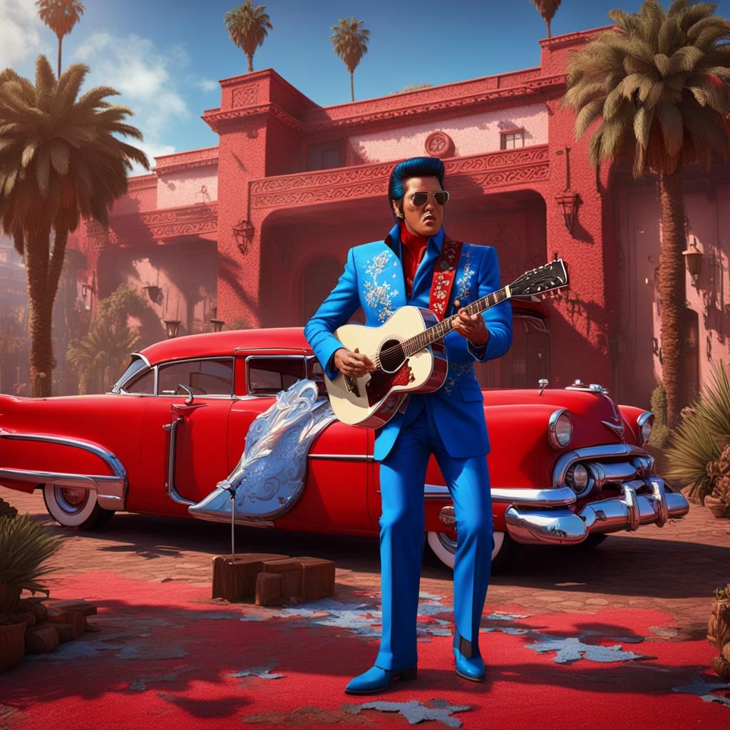 Elvis at the Hotel