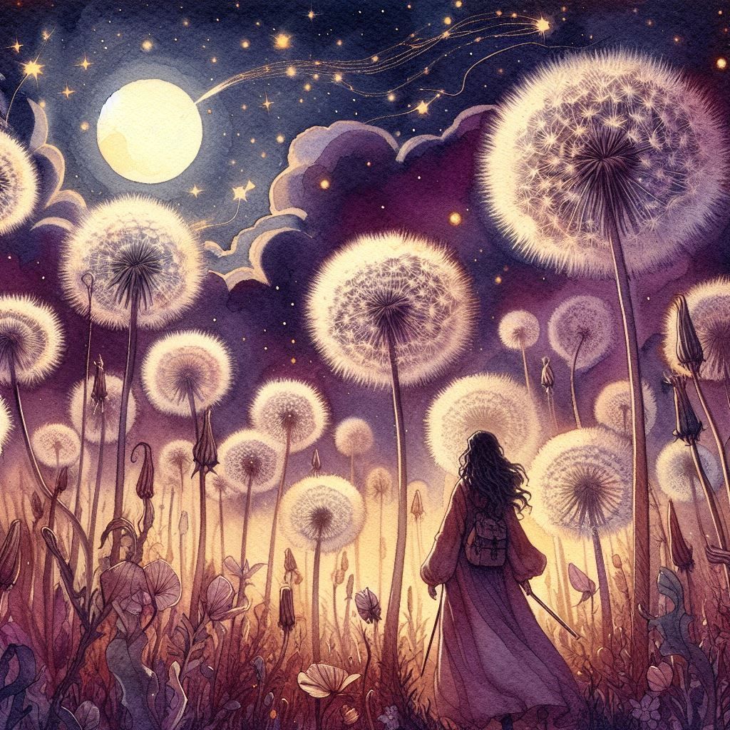 dandelion fields