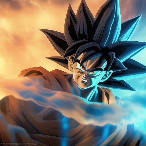 Goku but he's black - AI Generated Artwork - NightCafe Creator