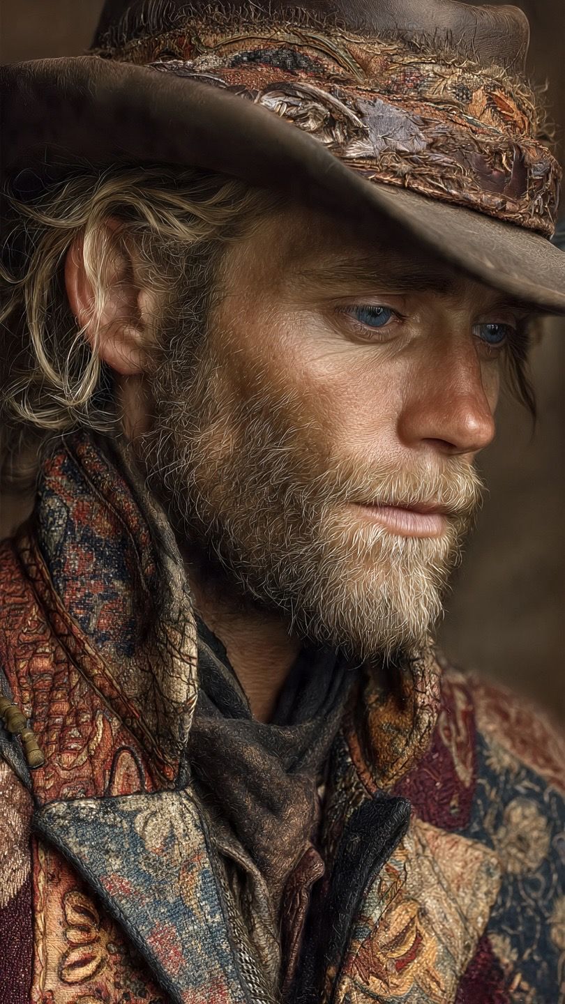 Calico Jack Patchwork Cowboy, 1 of 3,  9:16