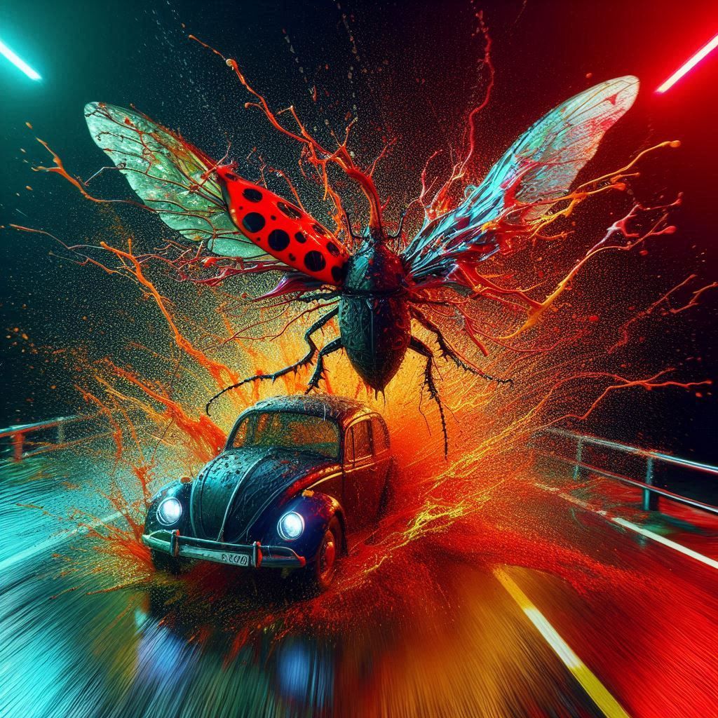 Dash Cam Chronicles :  Kamikaze Bugs