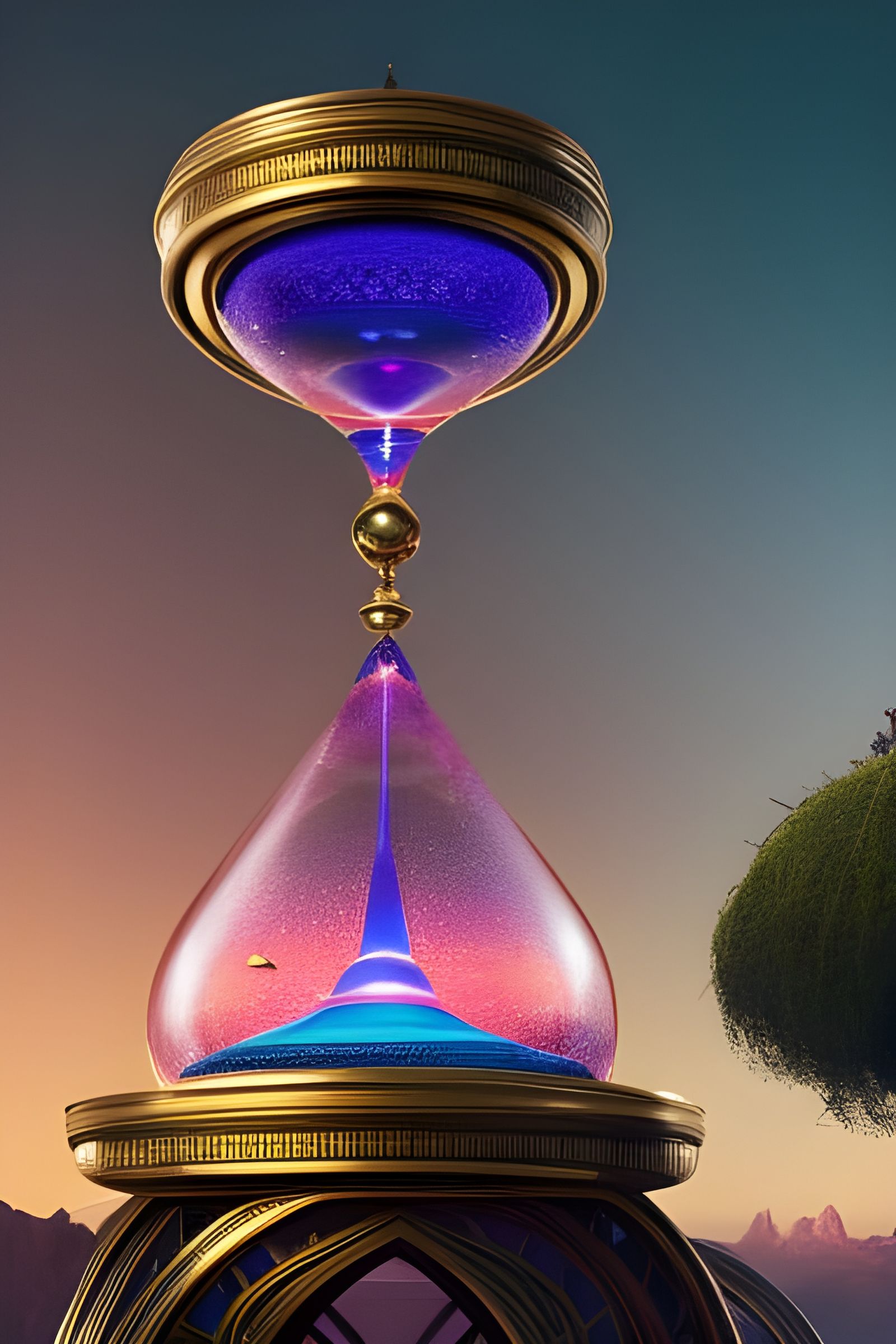 giant hourglass  by @SotS