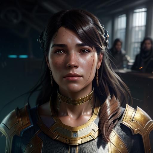 head and shoulders portrait, 8k resolution concept art portr...