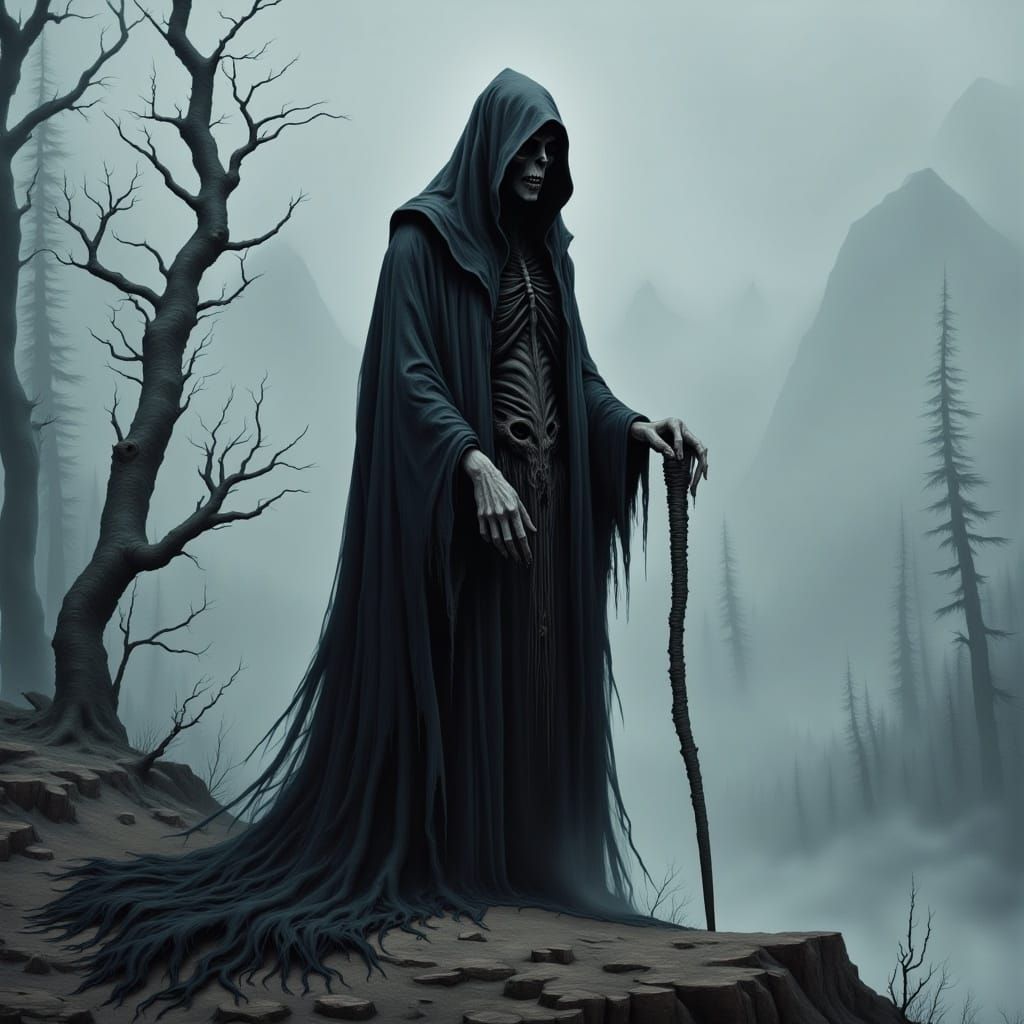 Death <lora:Eerie Vibes V1:1.0> 