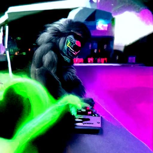 green gorilla rave