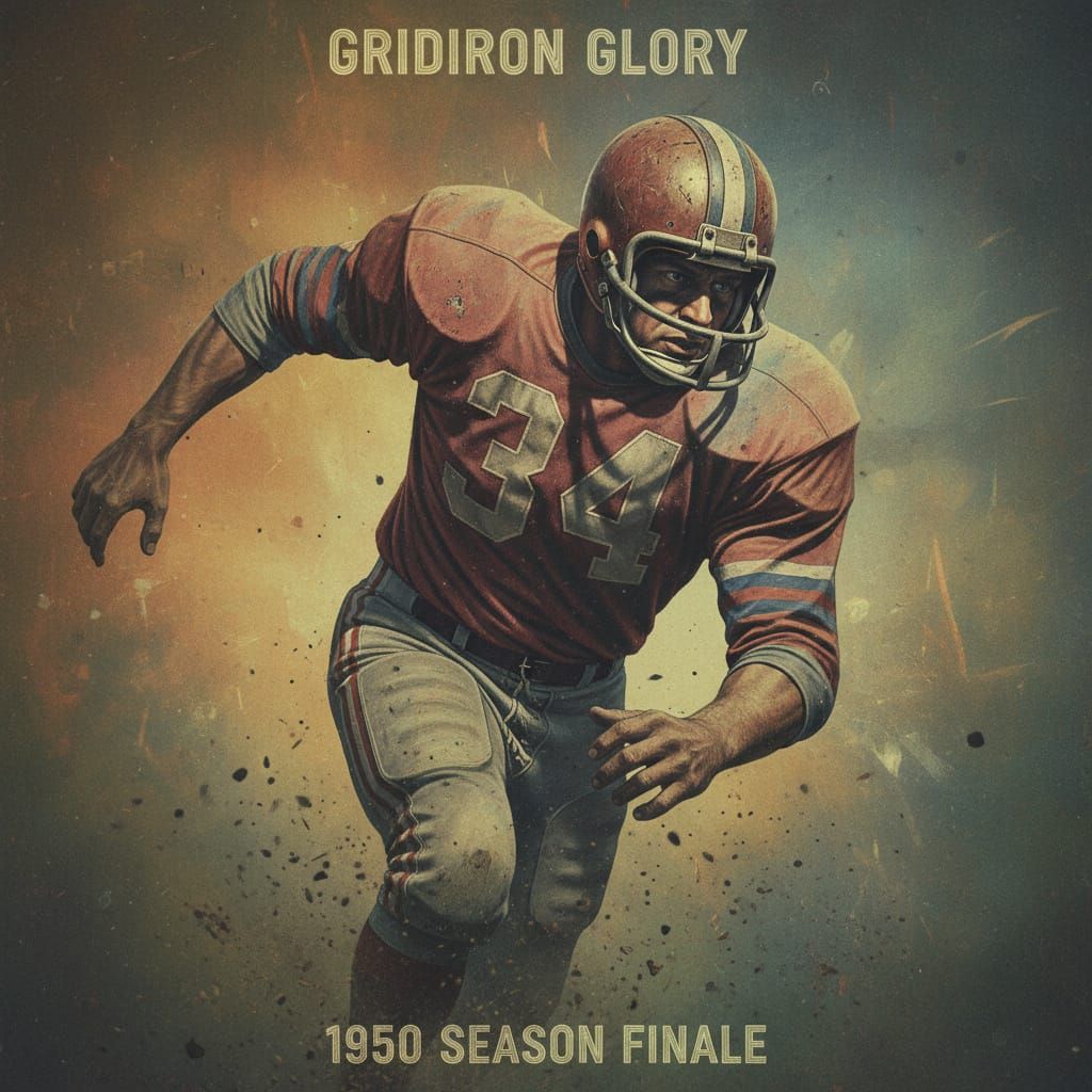 Vintage Football   by @Amethystmoonsong