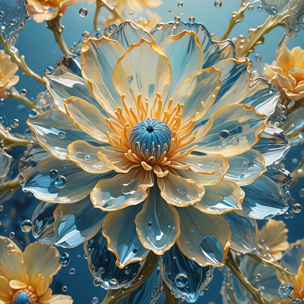 Glass flower