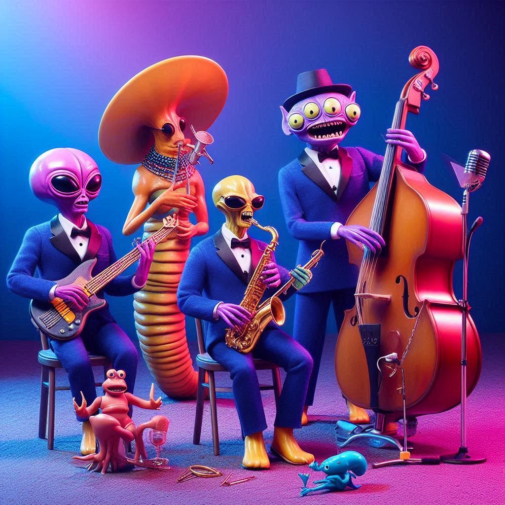 The Barkenalien jazz band
