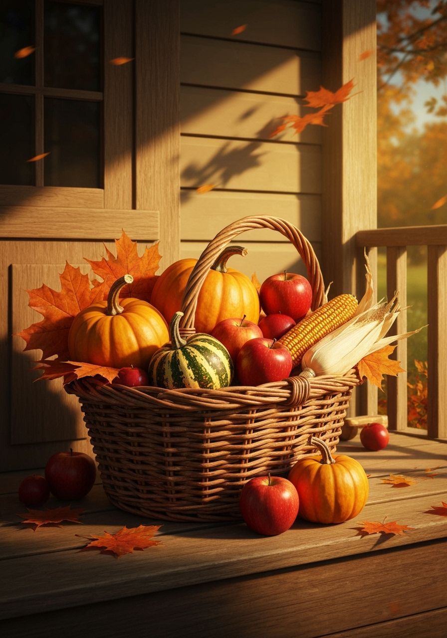 Autumn Abundance Basket