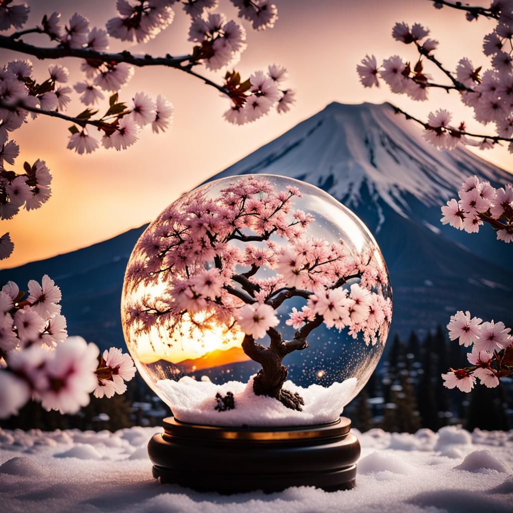 Cherry blossoms  by @ArtByAj