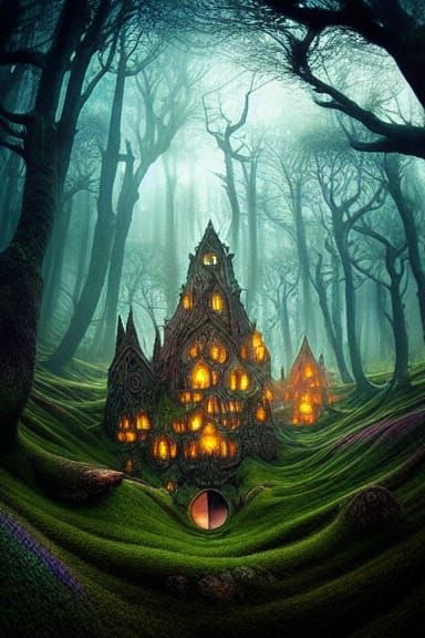 Castle in the Forgotten Forest of Fantasme