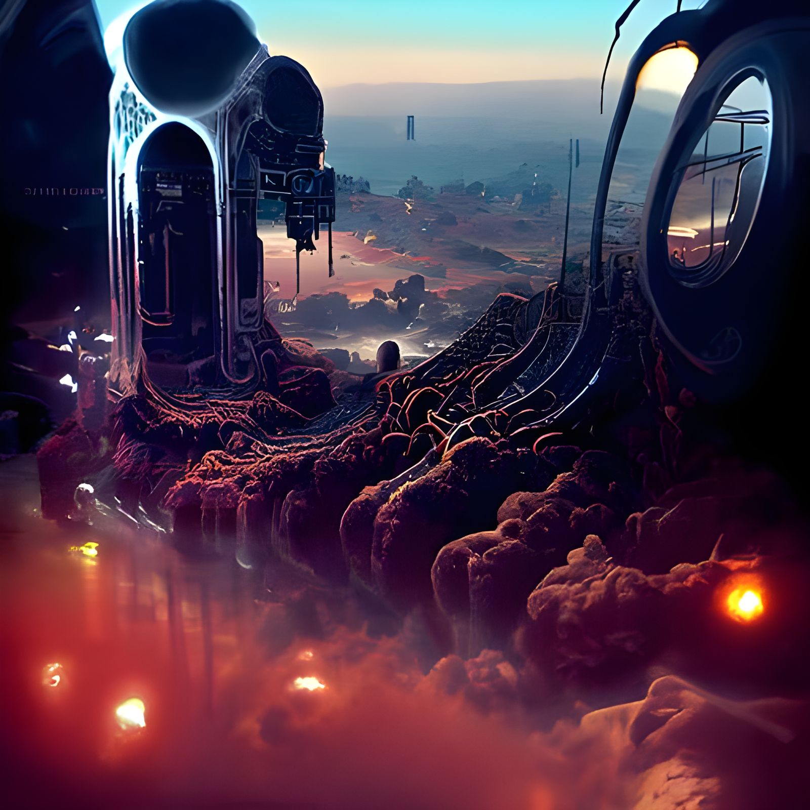 Portal to another universe by Philip K Dick