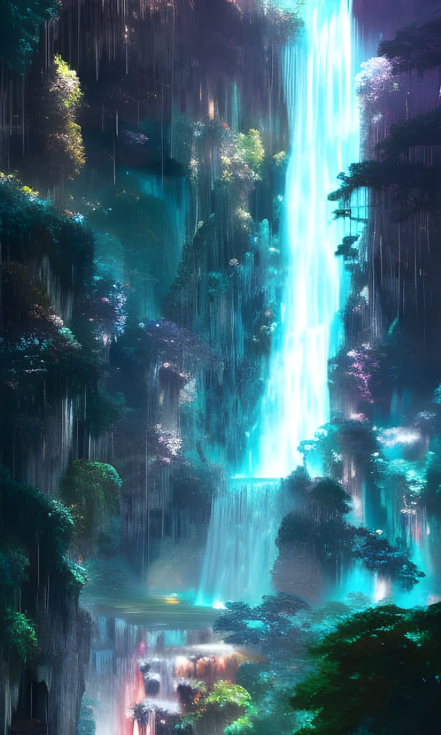 Waterfall  by @JebDaMaster