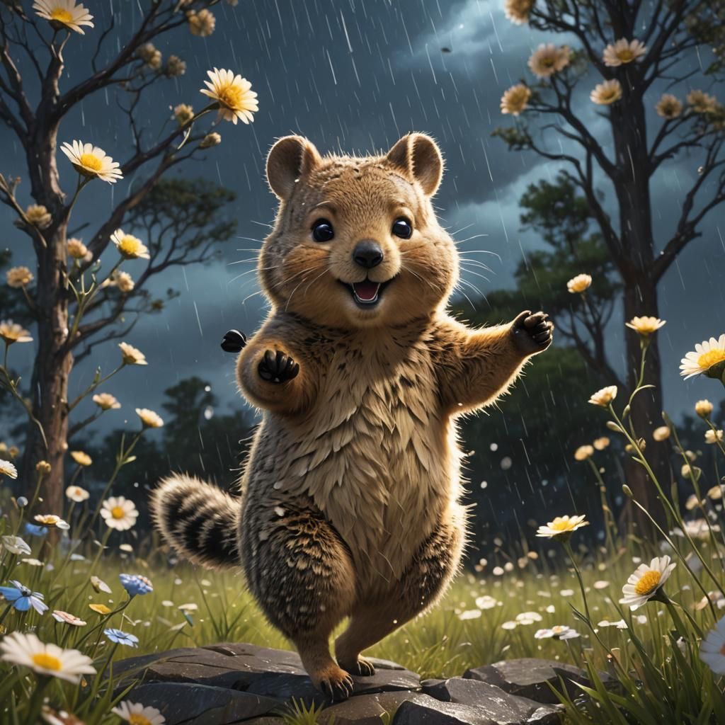 Happy for the Rain