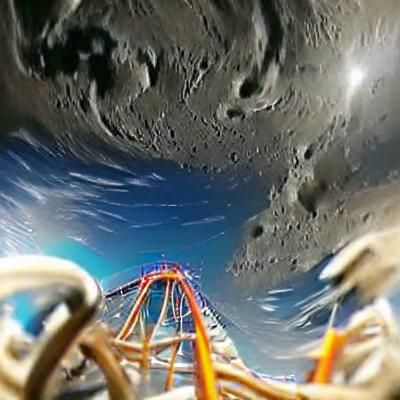 rollercoaster on the moon POV