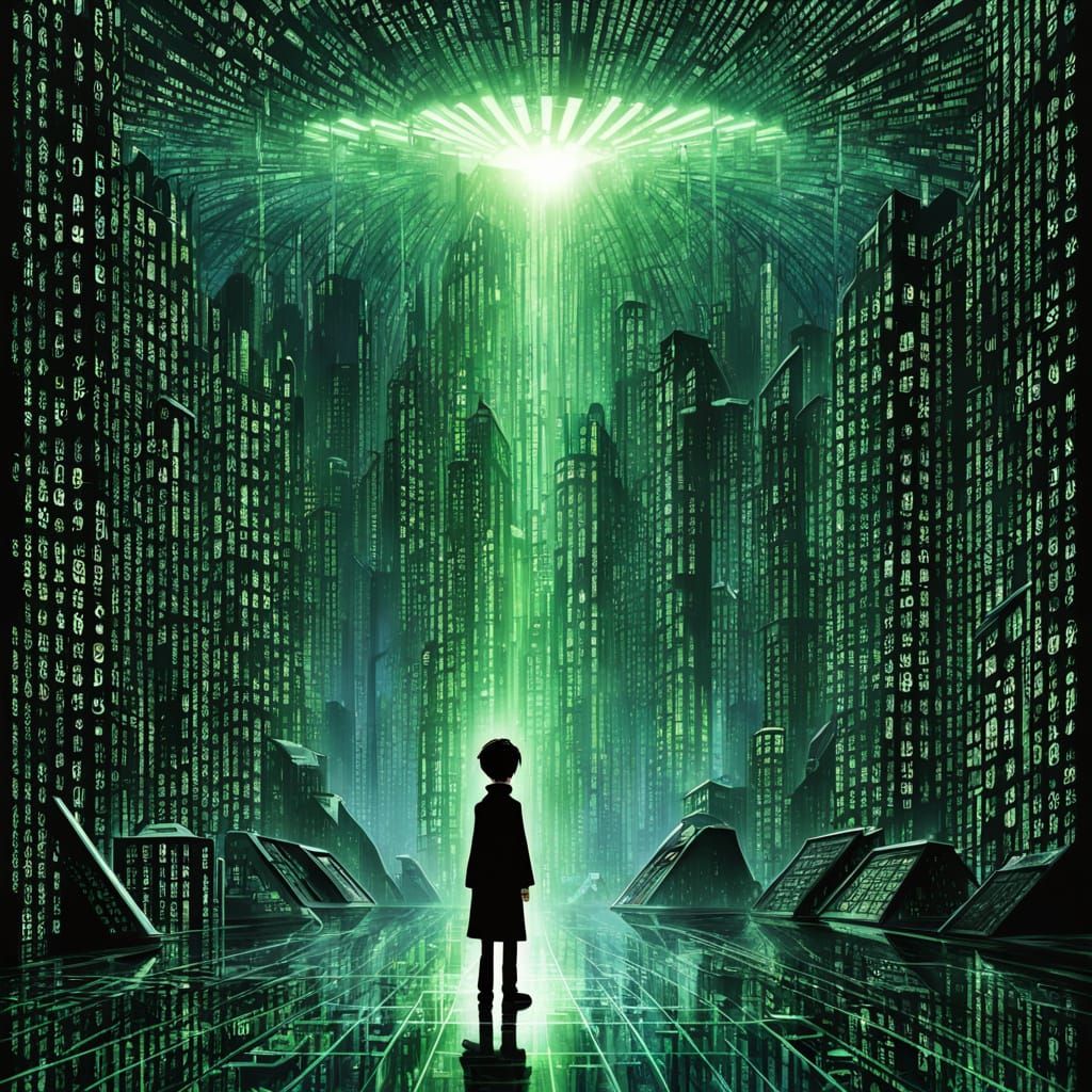 Into the matrix - 7 likes  by @TravellerUK