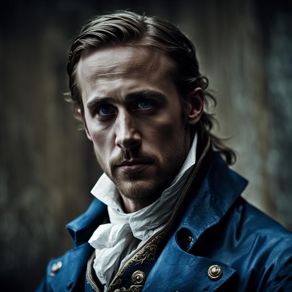Ryan Gosling as an 18th century rebel man