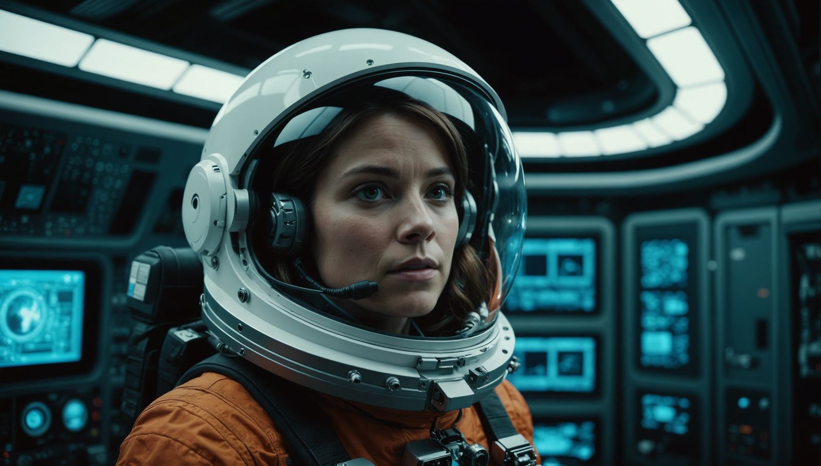 Creative upscale astronaut