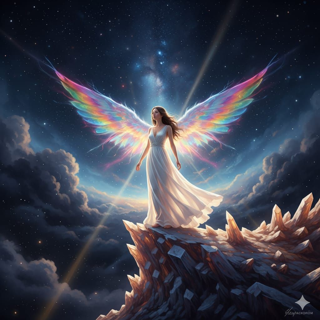 Moonlit Bride's Celestial Ascent Gemini 2.5