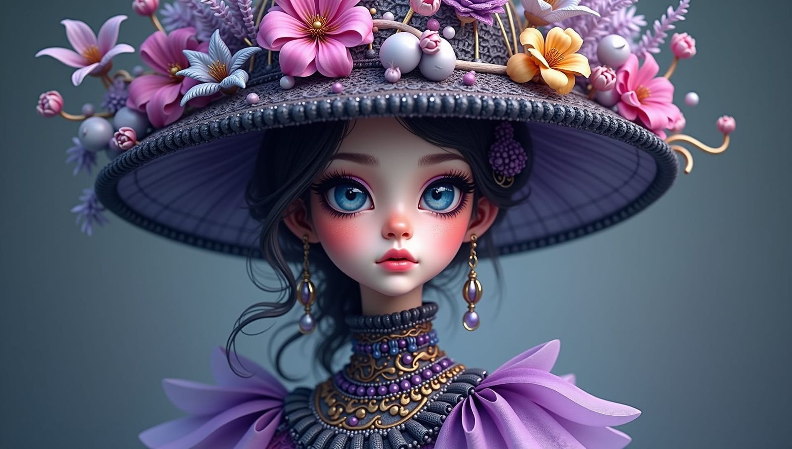 Violet Haute Couture