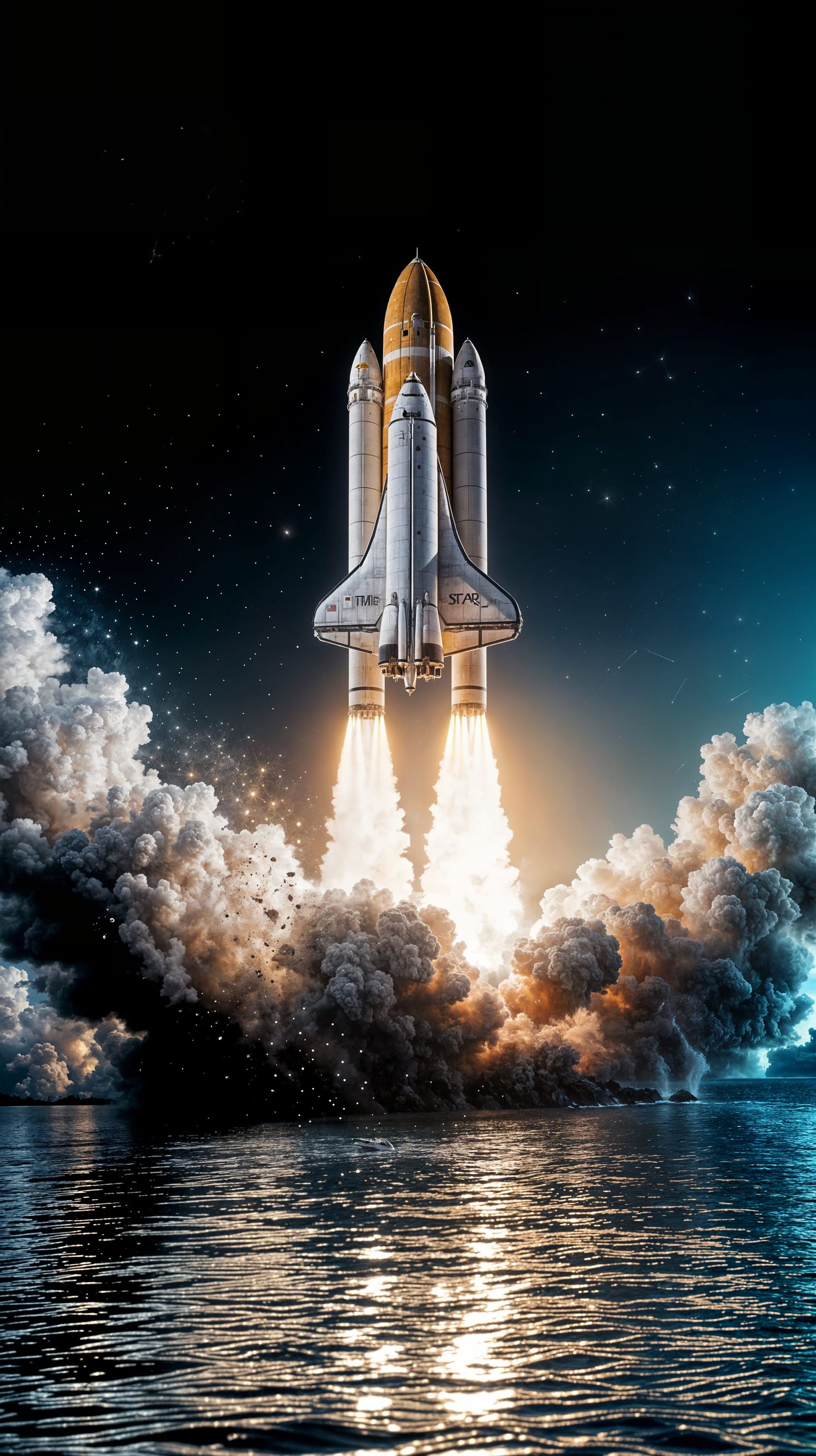 space shuttle  by @nixxxnutz