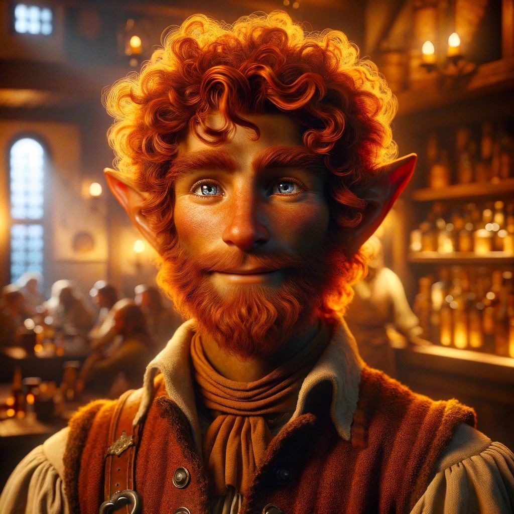 Belfer Coppercheeks, Owner of the Twig and Berries Inn & Tavern in Grand Hamlet