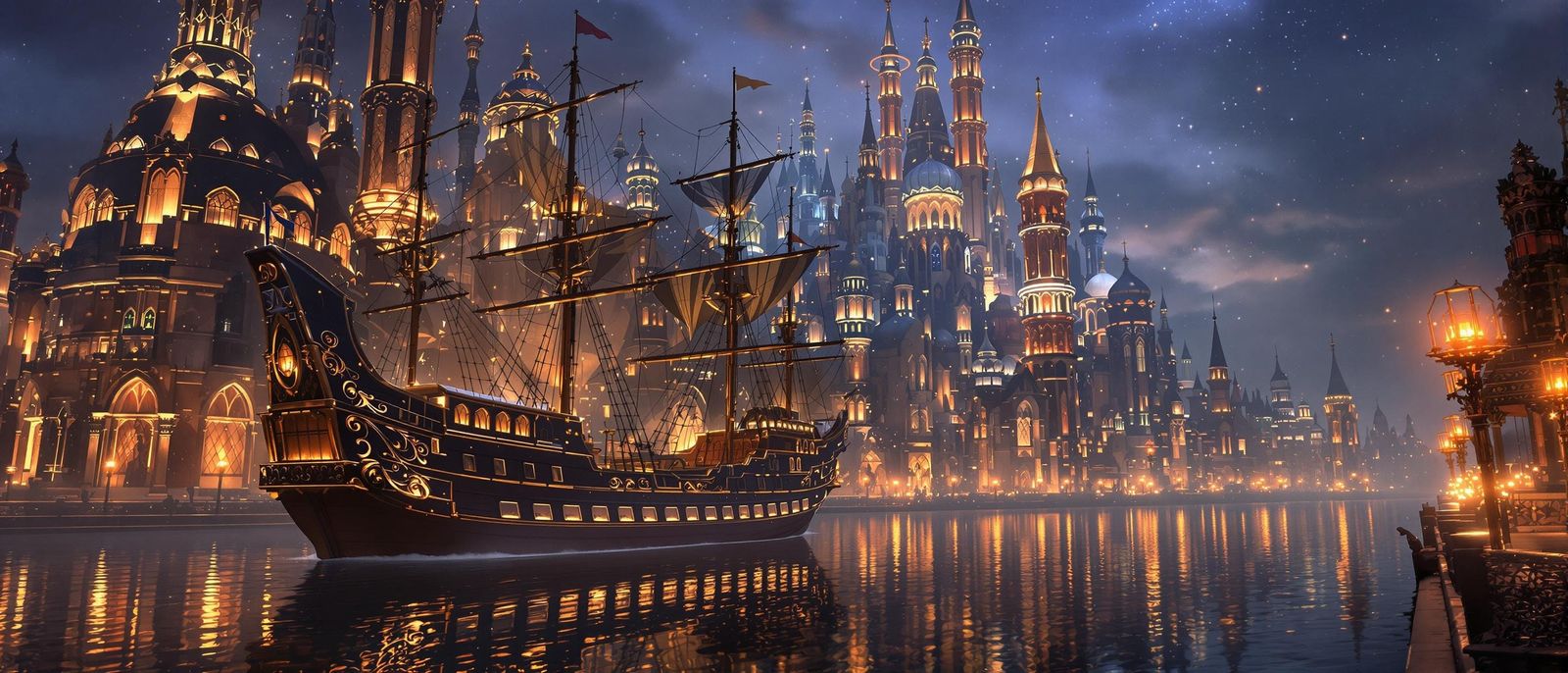 Portal into a Shimmering Dreamscape  by @Textured Color