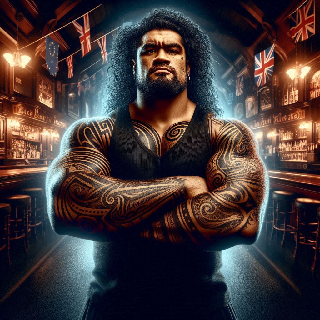 The Maori Bouncer "once were warriors"