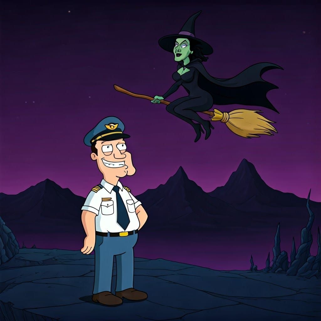 Quagmire loves the Wicked Witch of the West