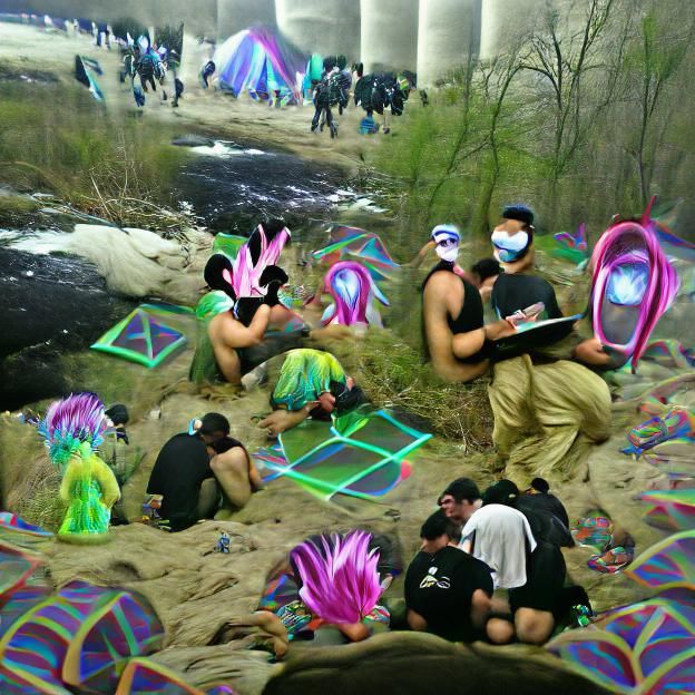 rave masters in their natural habitat