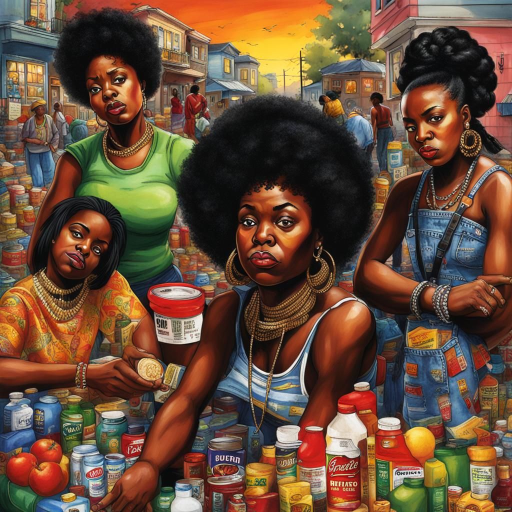 Ghetto Black Women