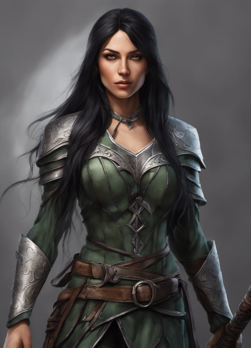 Stellanor, wood elf ranger - AI Generated Artwork - NightCafe Creator