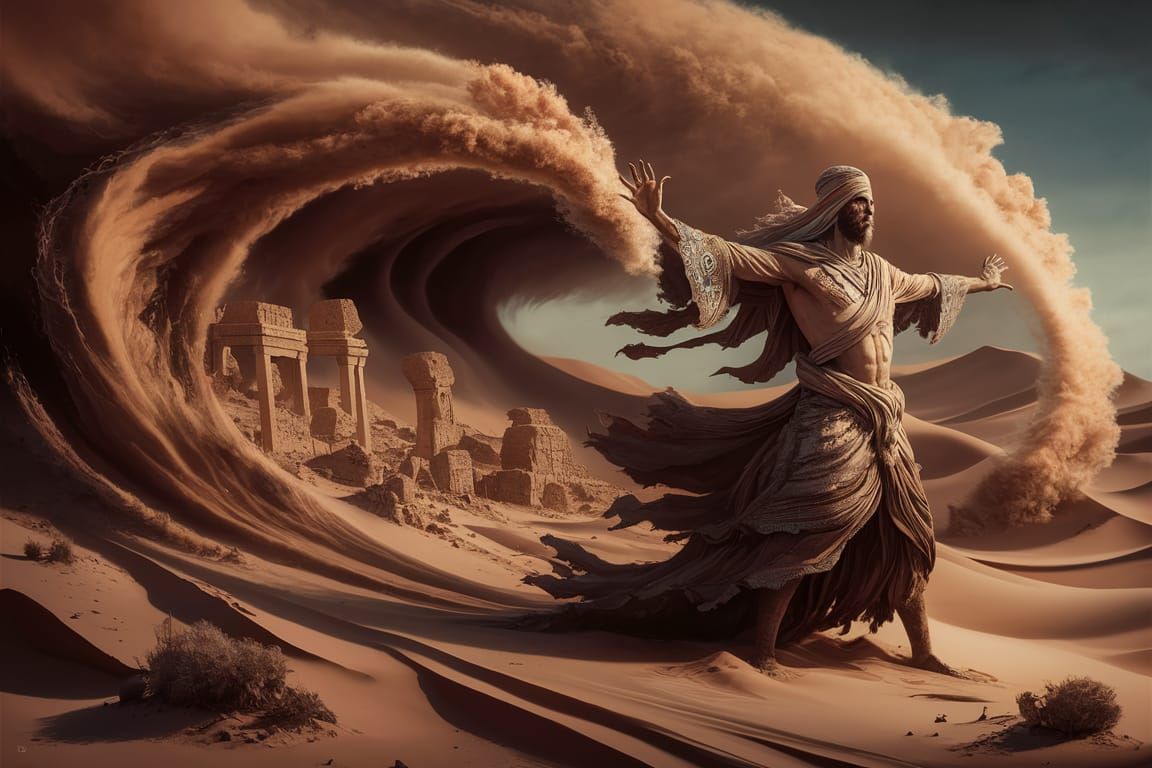 Summoning the Elements  by @nesh0rn