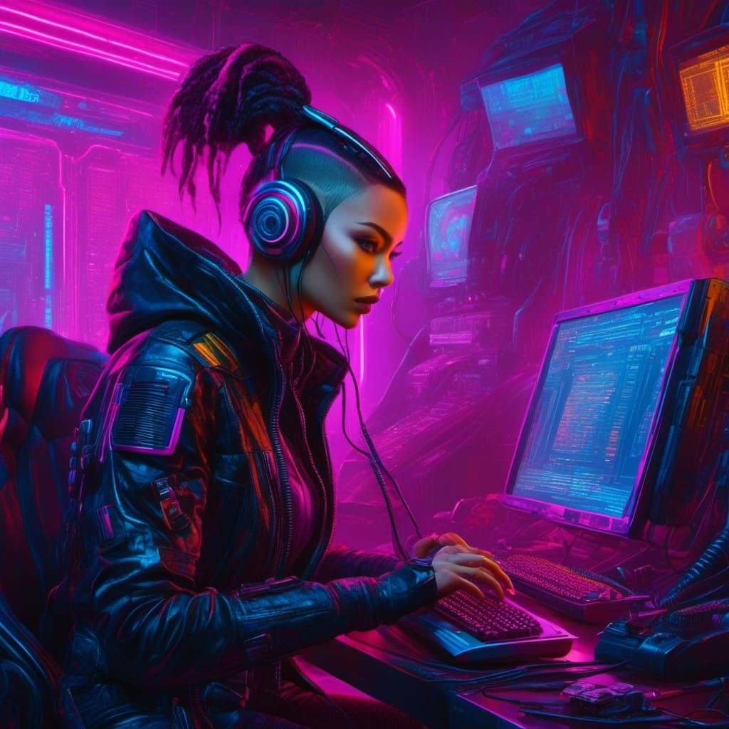 Cyberpunk <lora:Cyberpunk Char Desgn:1.0> Cover 2