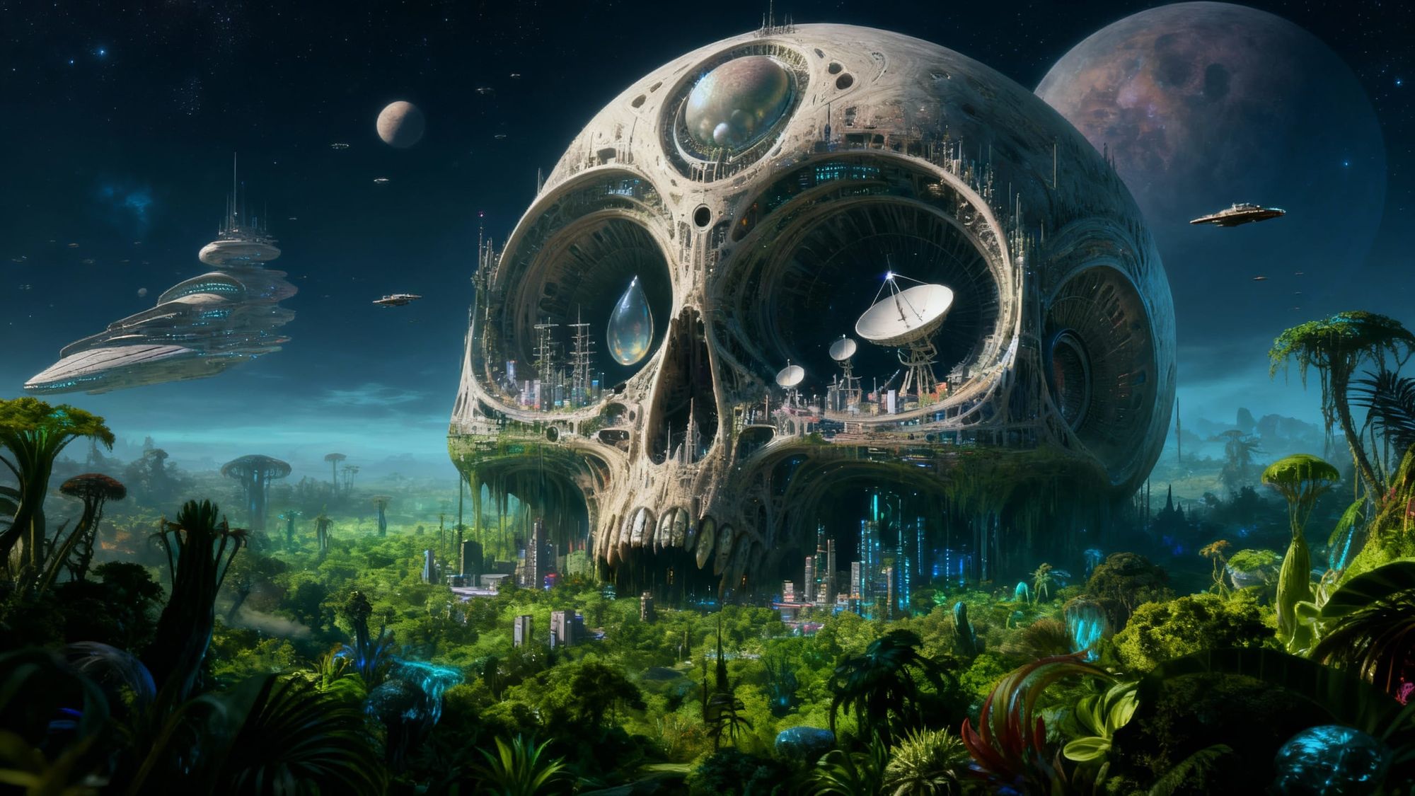 The Evil Alien City - Start Image 1