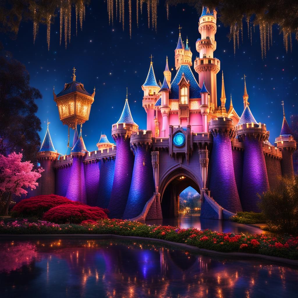 Sleeping Beauty Castle reimagined
