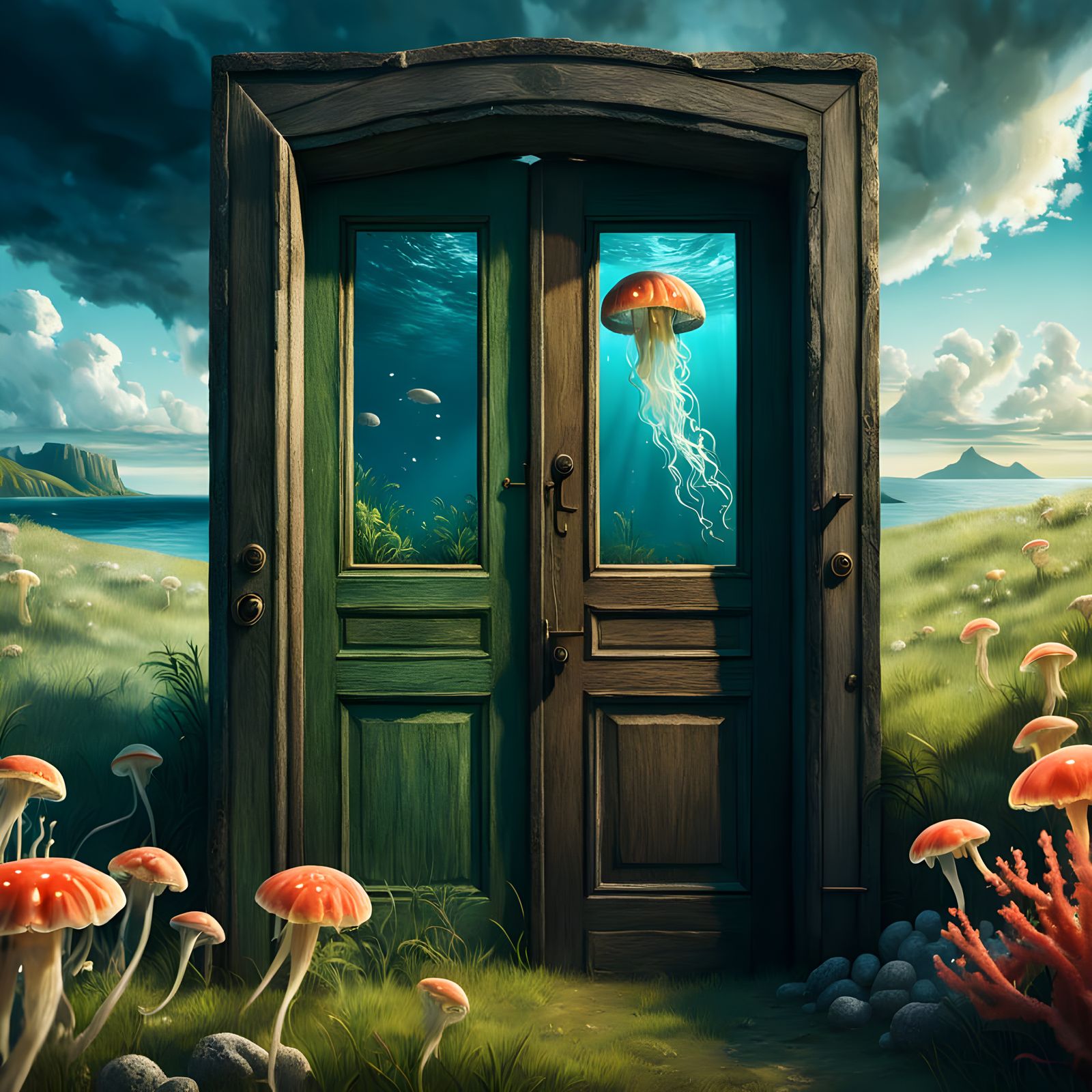 Vintage wooden door    by @Turasis