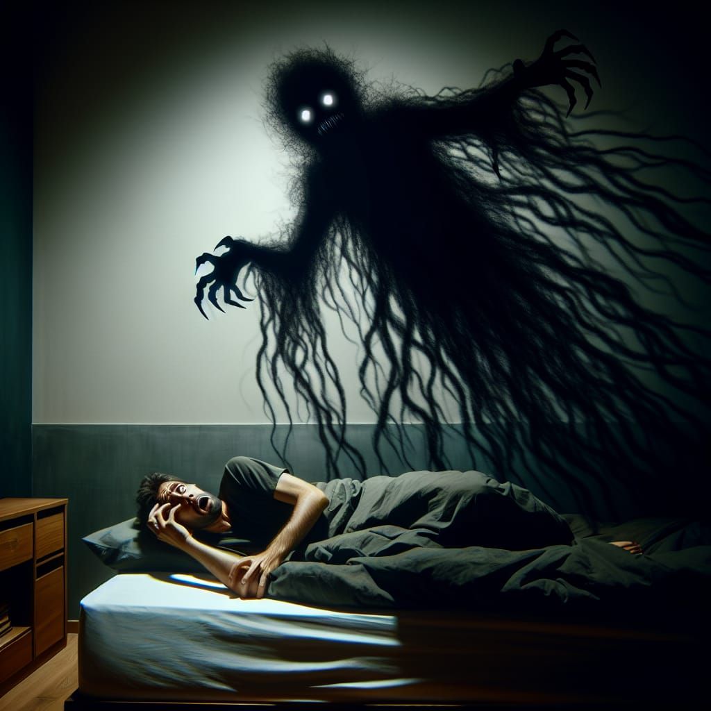 Sleep paralysis 02 - animated