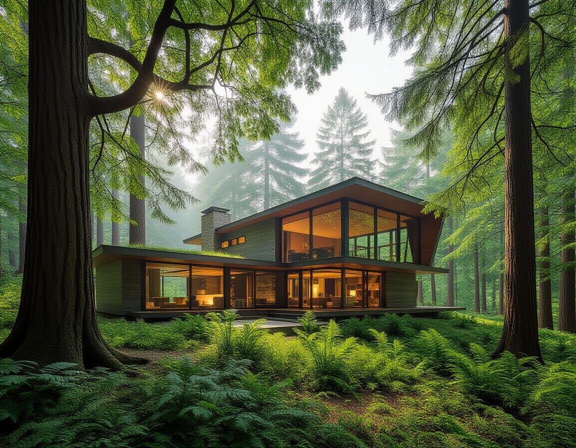Captivating Nature House in Organic Architectural Style