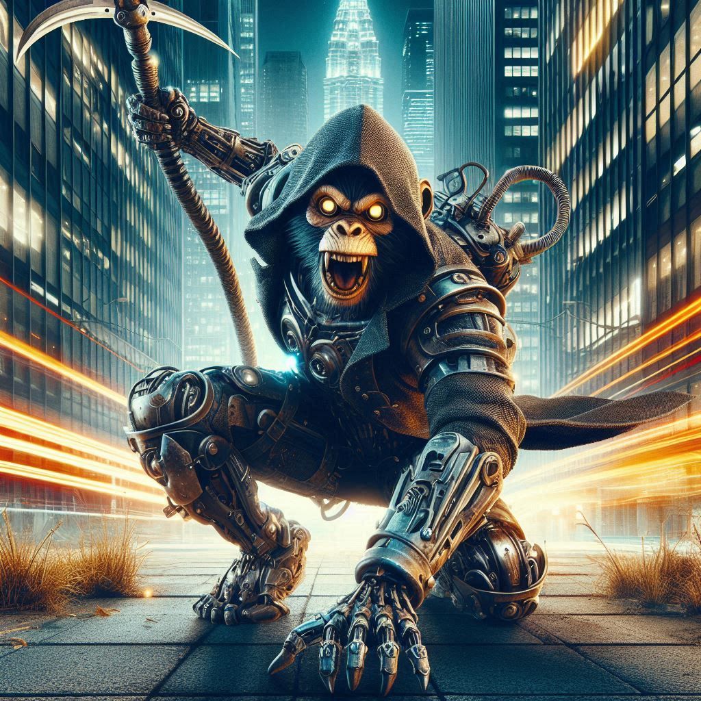 The Grim Simian Robotic Reaper