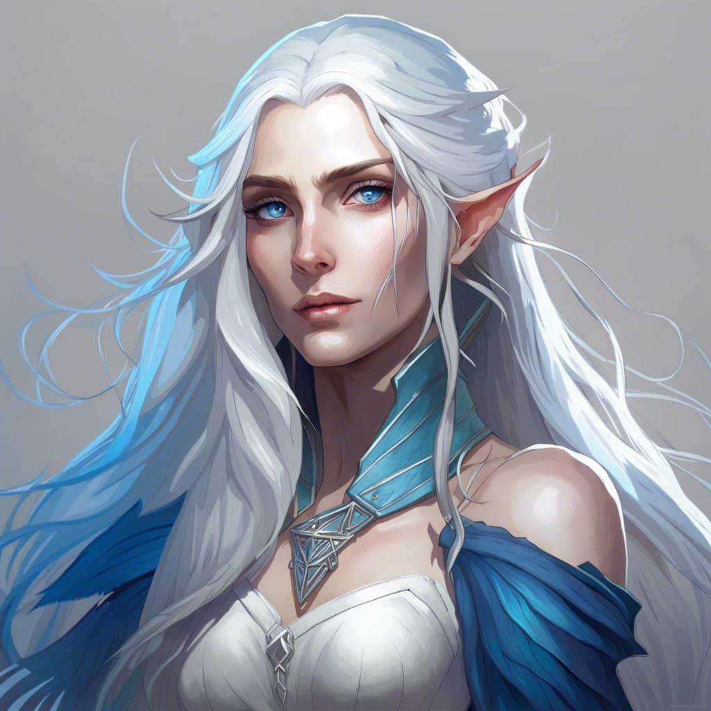 Elf woman - AI Generated Artwork - NightCafe Creator