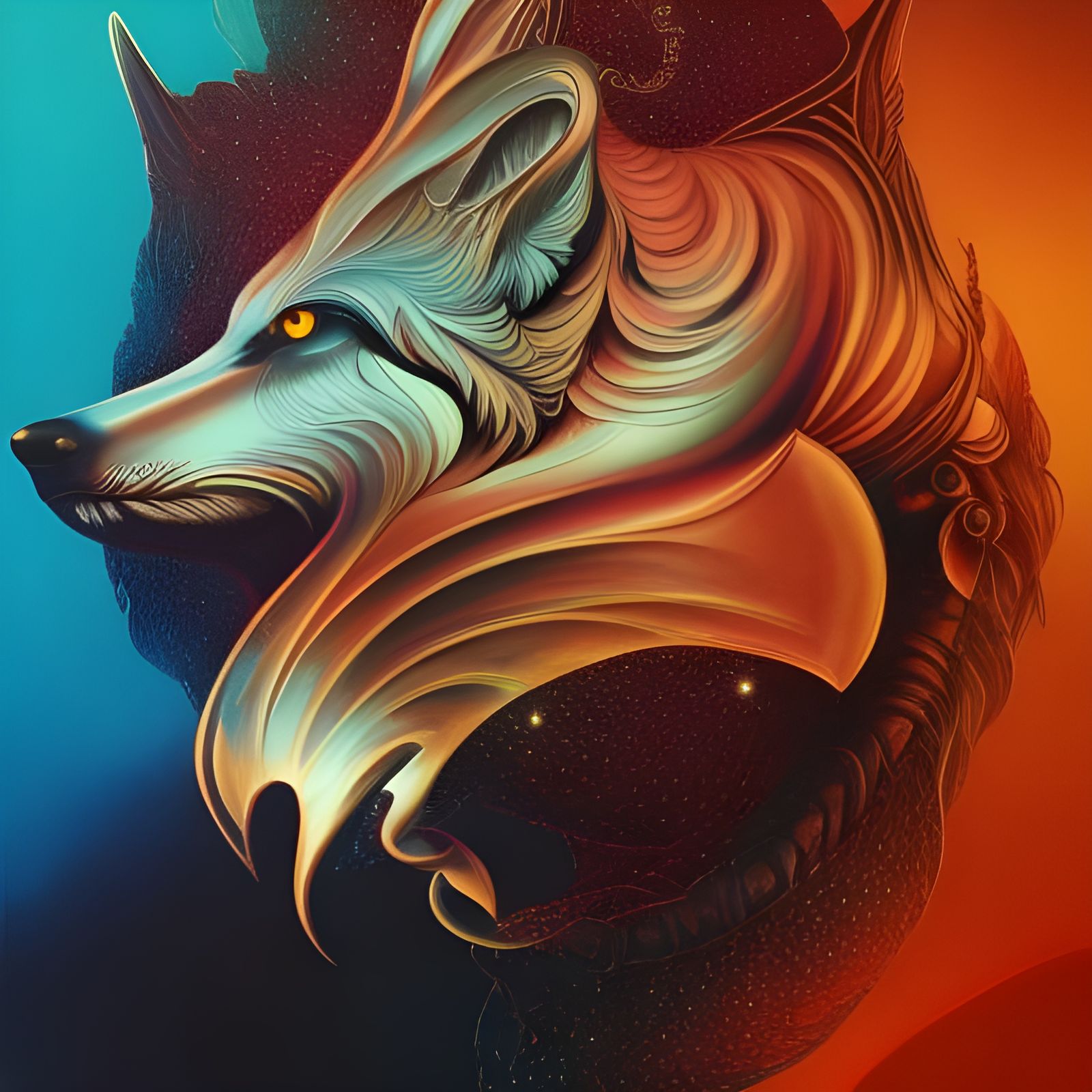 🦊 Wiley Fox 🦊 - AI Generated Artwork - NightCafe Creator