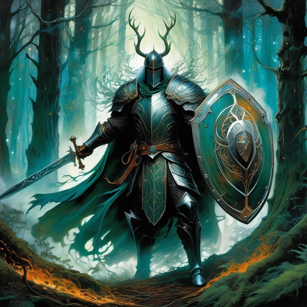 The Forest Shield  by @Keeg