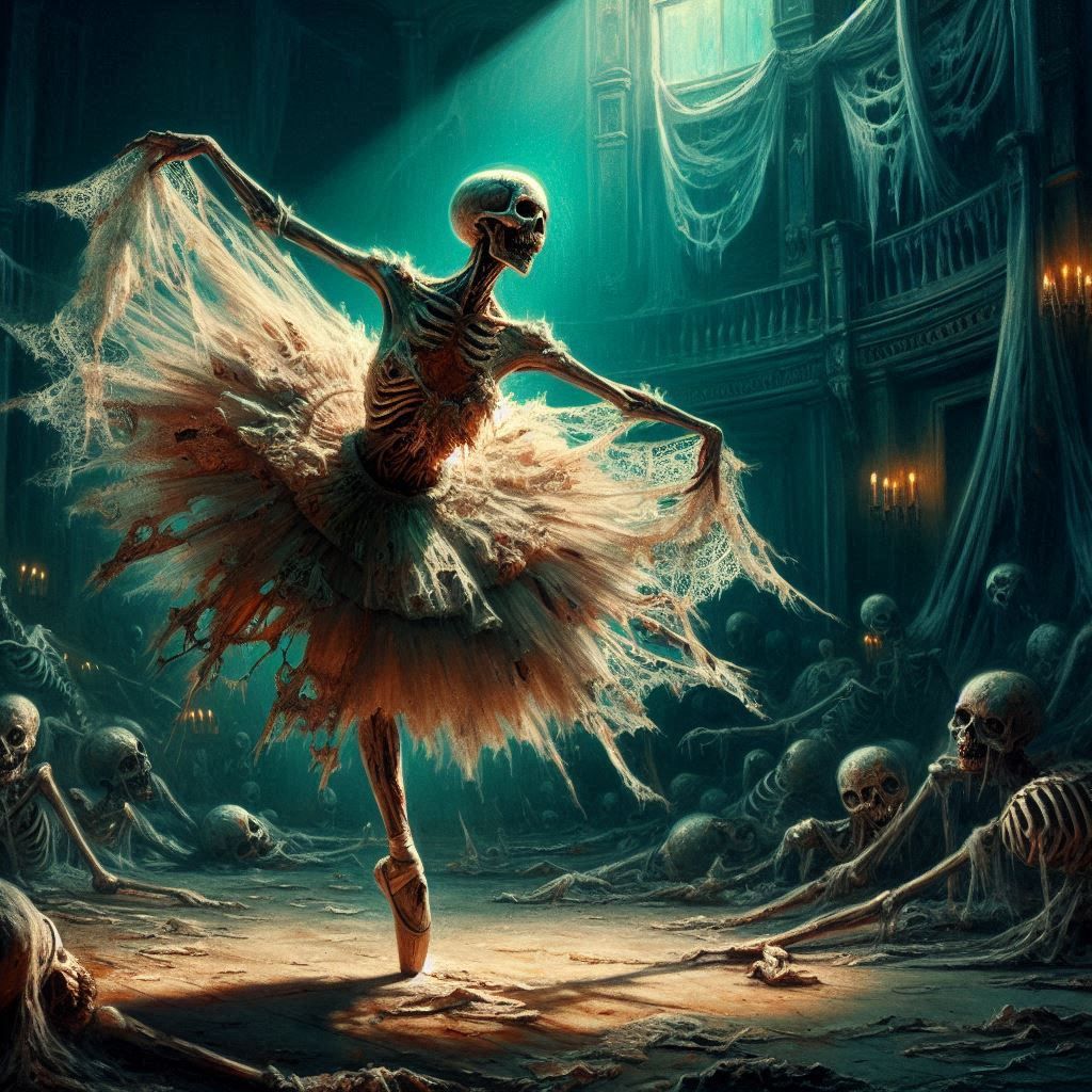 She will dance 'til her legs fall off