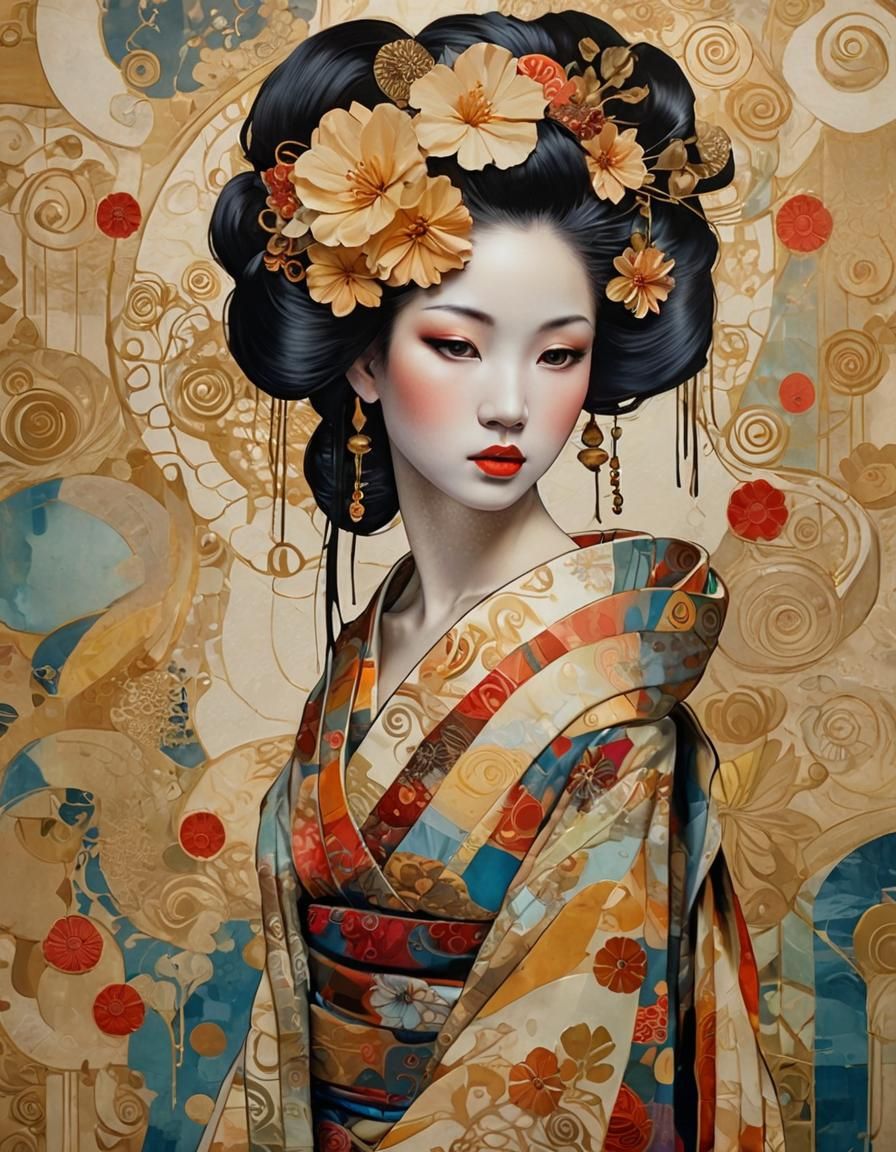 Portrait of a Geisha