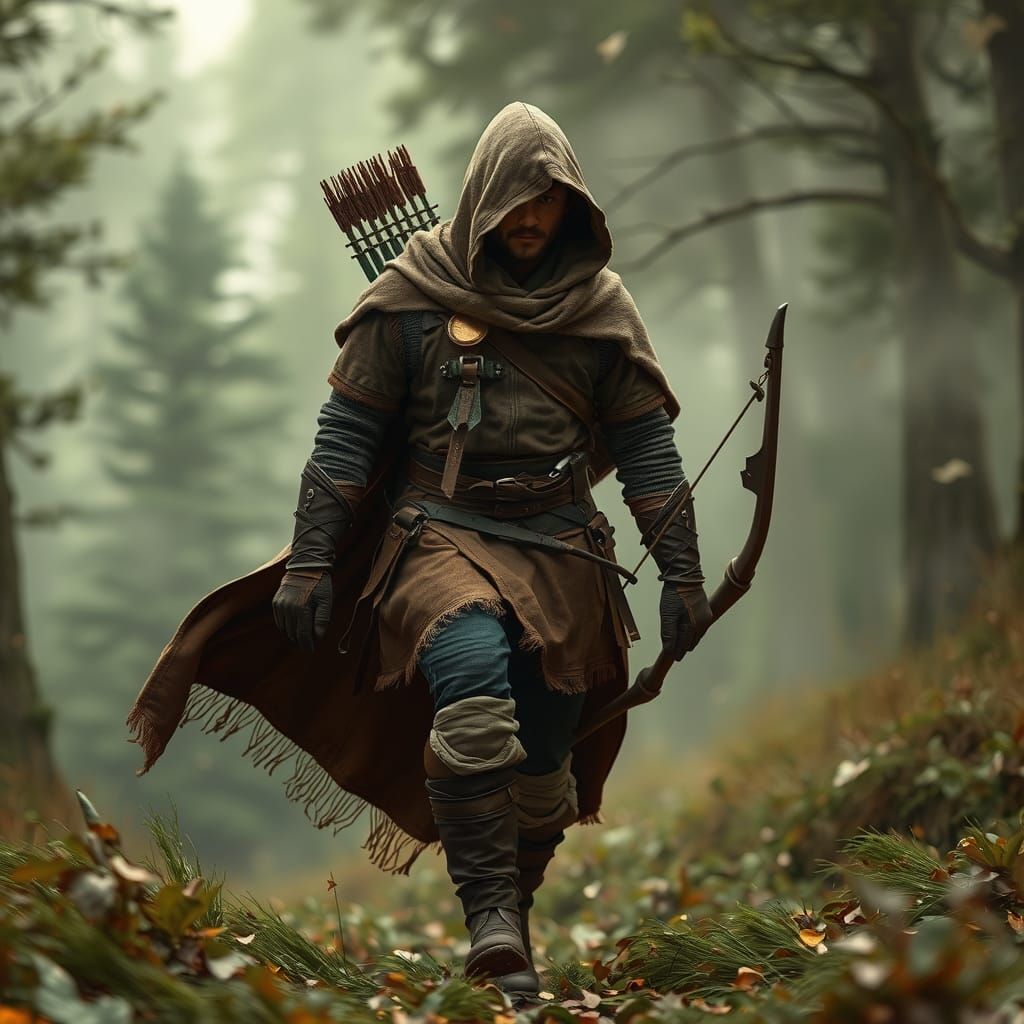 The Archer  by @draconewcal