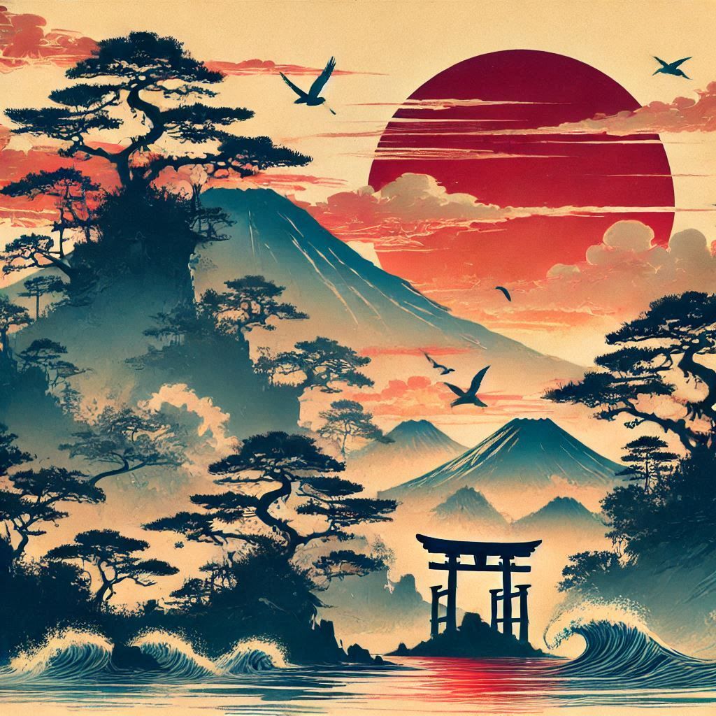 double exposure beautiful fantasy portrait landscape..